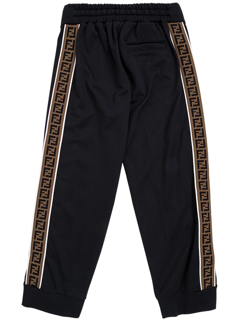 Fendi Kids FF Logo Tape Track Pants