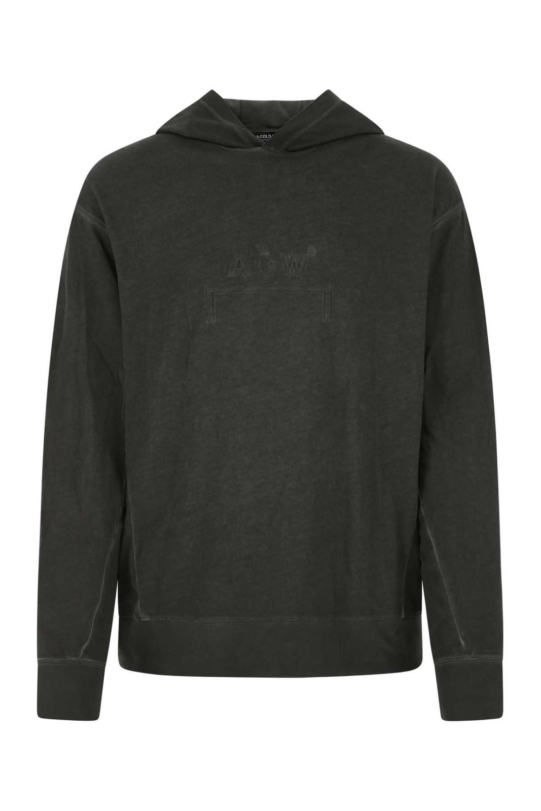 A-Cold-Wall* Logo Detailed Long Sleeved Hoodie