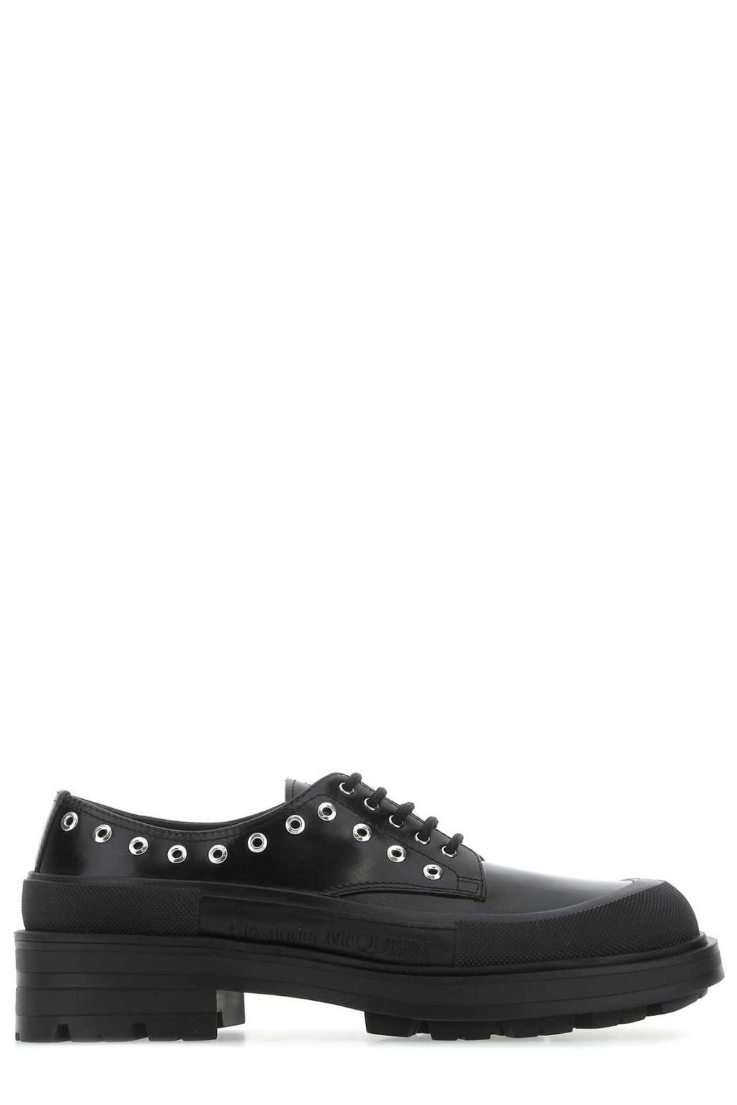 Alexander McQueen Studded Detailed Lace-Up Shoes