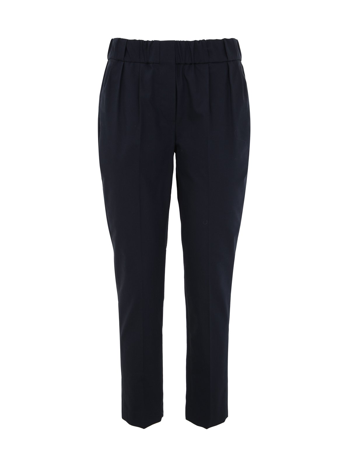 Brunello Cucinelli Cropped Pleated Trousers