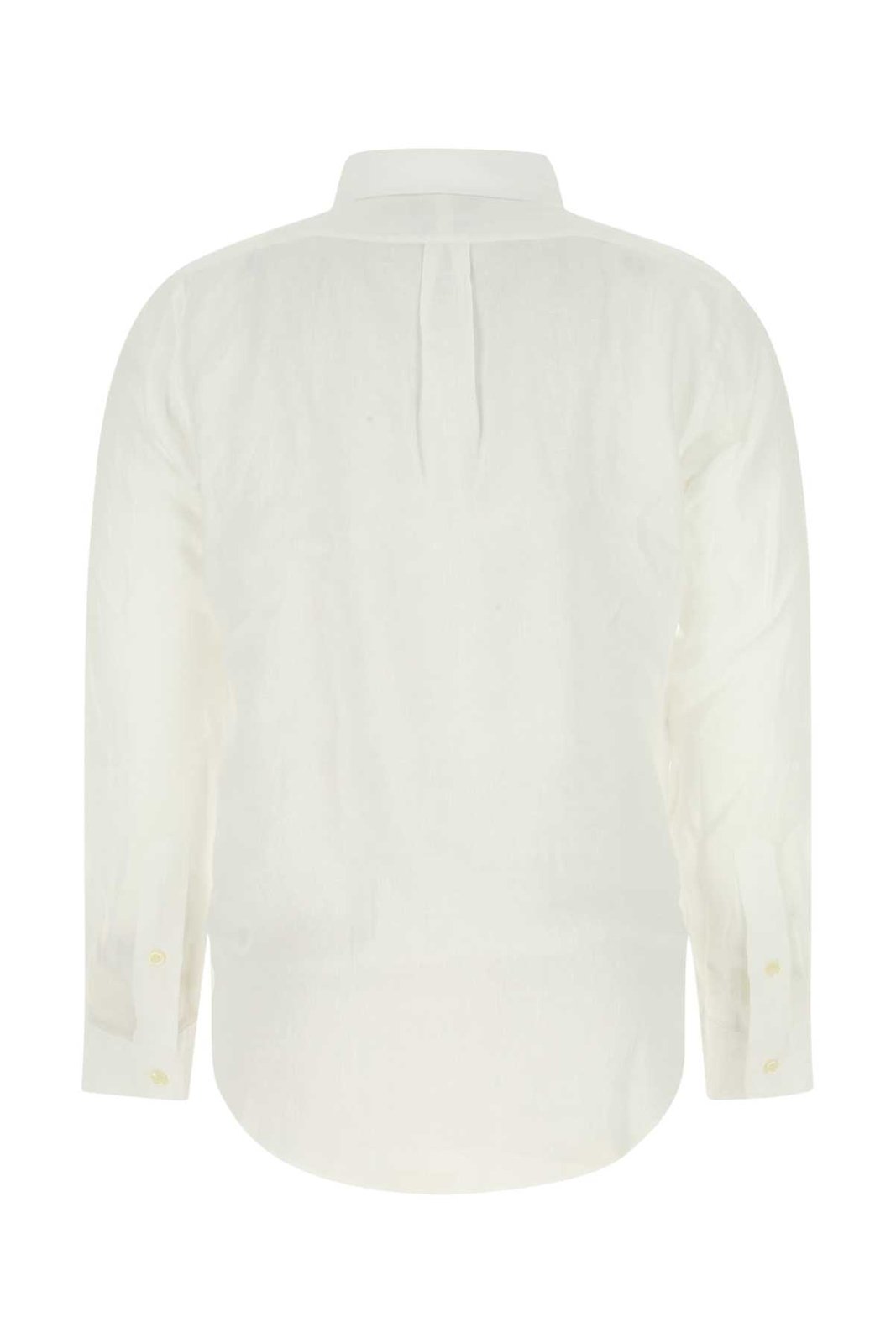 Polo Ralph Lauren Logo Embroidered Long-Sleeved Shirt