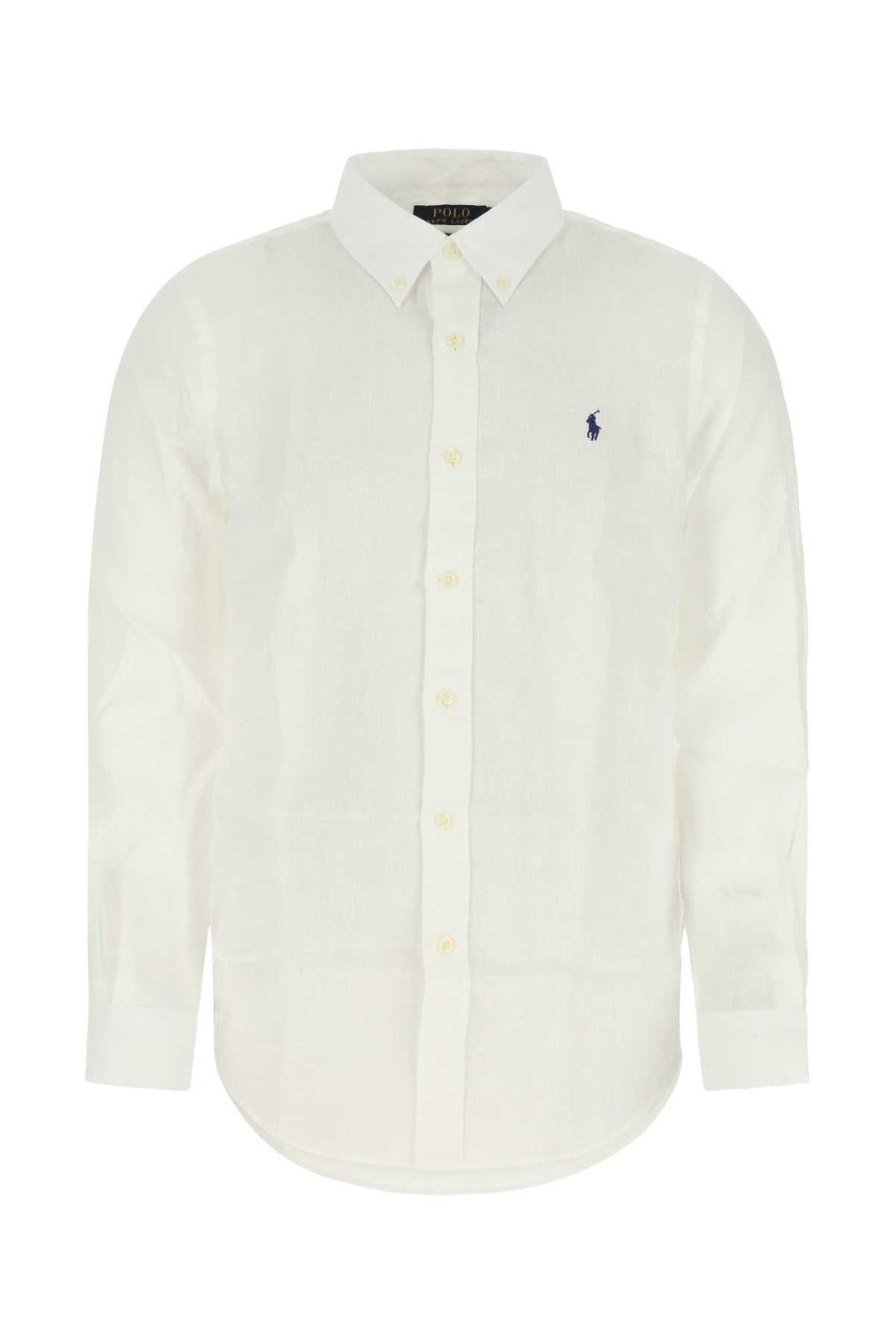 Polo Ralph Lauren Logo Embroidered Long-Sleeved Shirt
