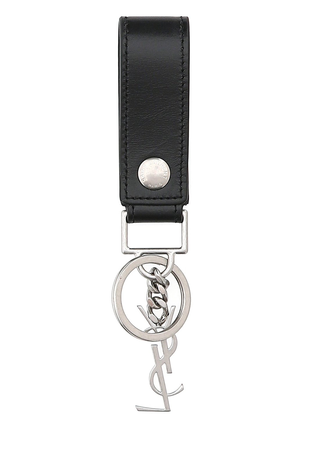 Saint Laurent 字母標誌牌鑰匙圈