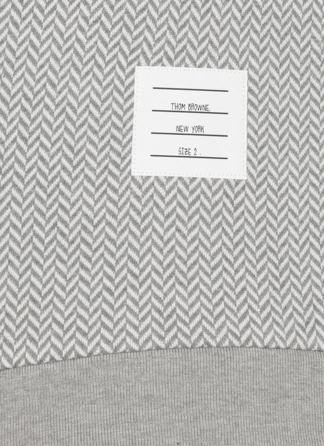 Thom Browne 人字紋圓領毛衣