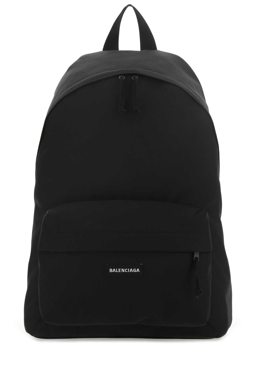 Balenciaga Logo Zipped Backpack