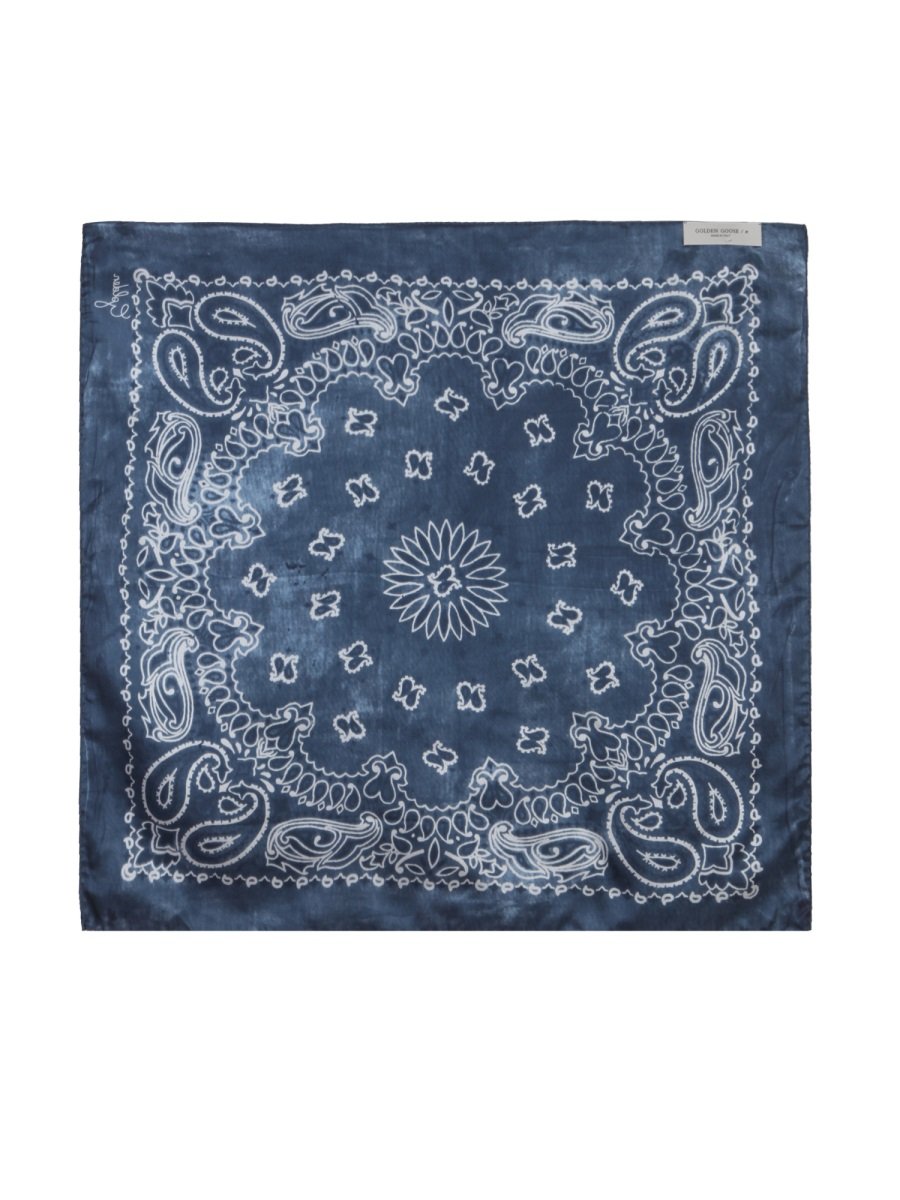 Golden Goose Deluxe Brand Paisley Printed Scarf