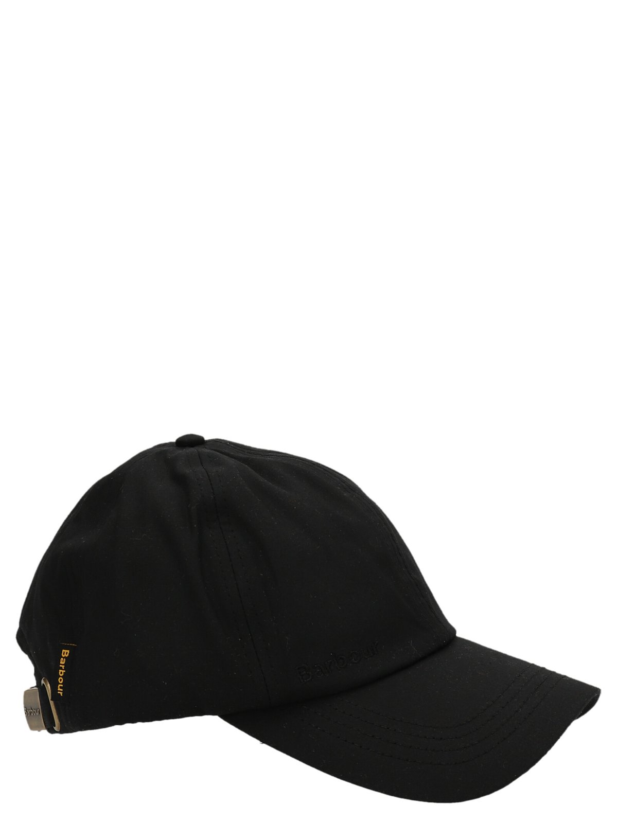 Barbour Curved Peak Logo Embroidered Baseball Cap