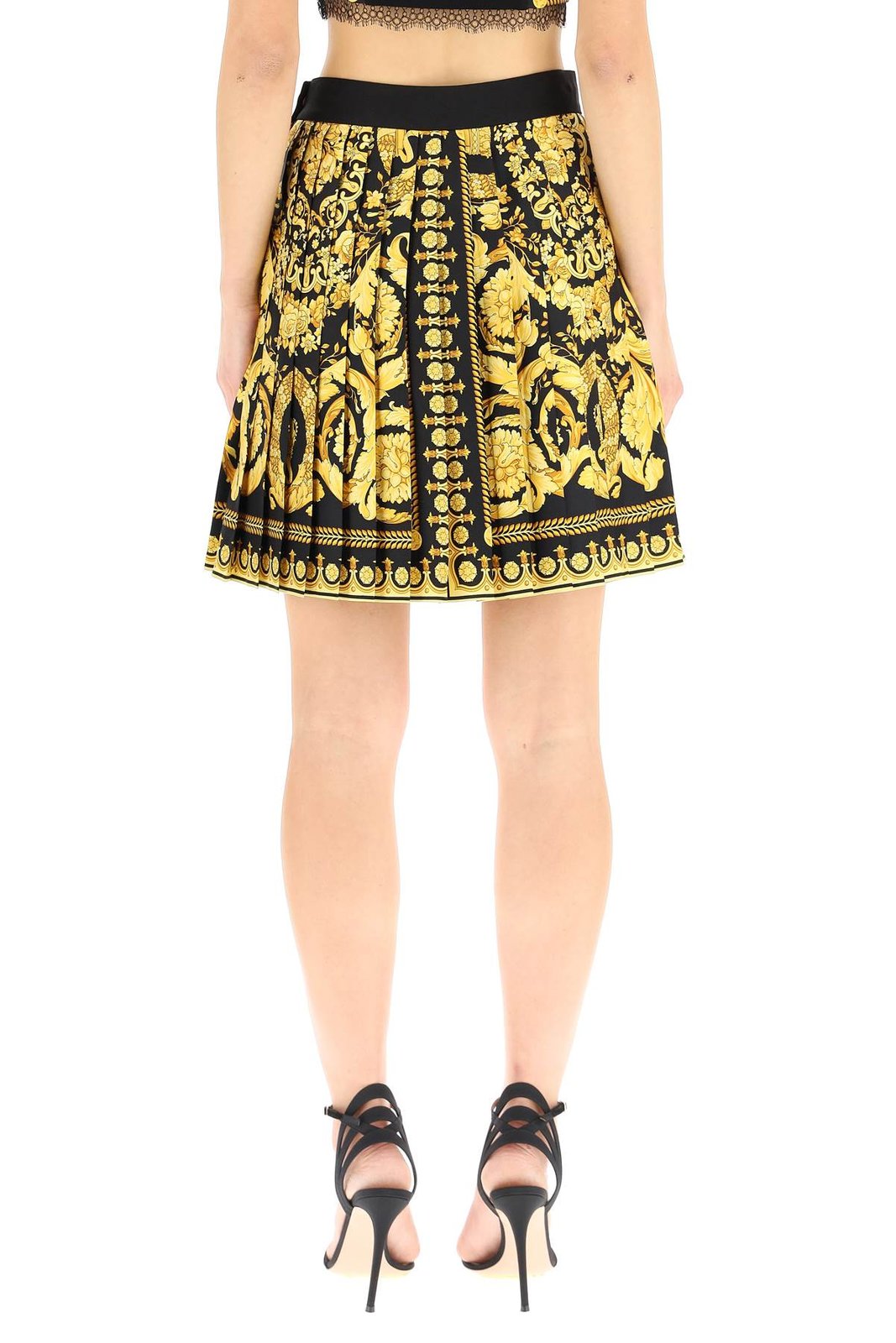 Versace Baroque Printed Mini Skirt