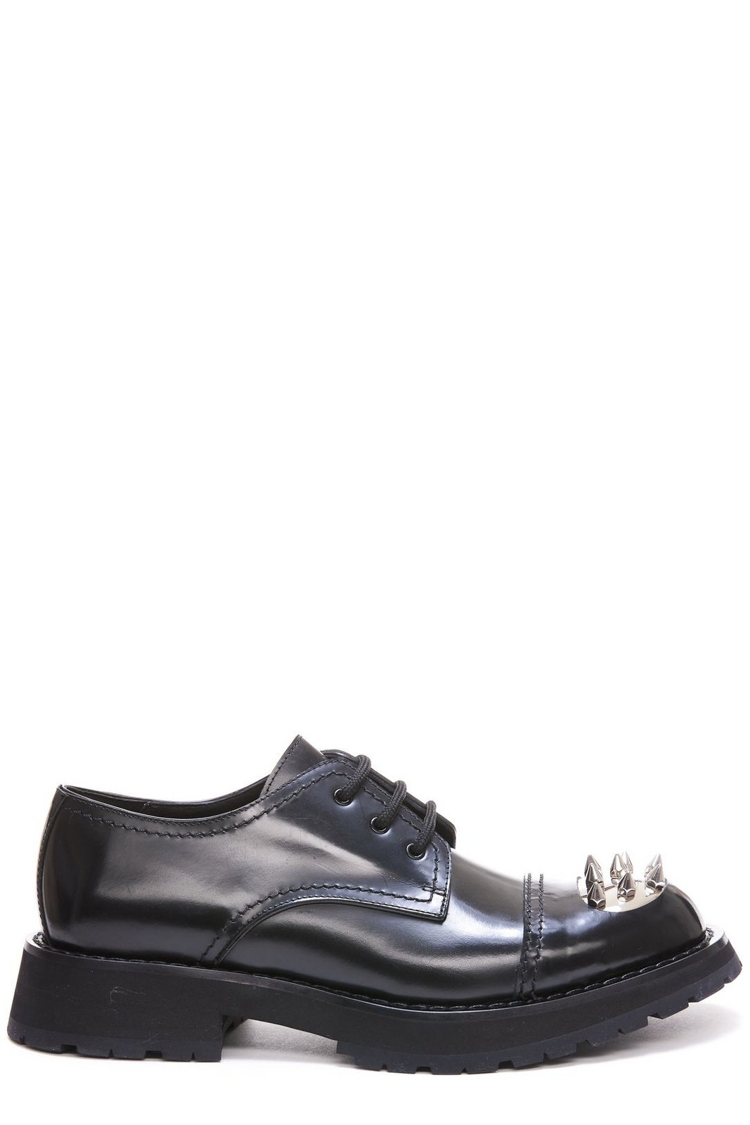 Alexander McQueen Punk Stud-Detailed Derby Shoes