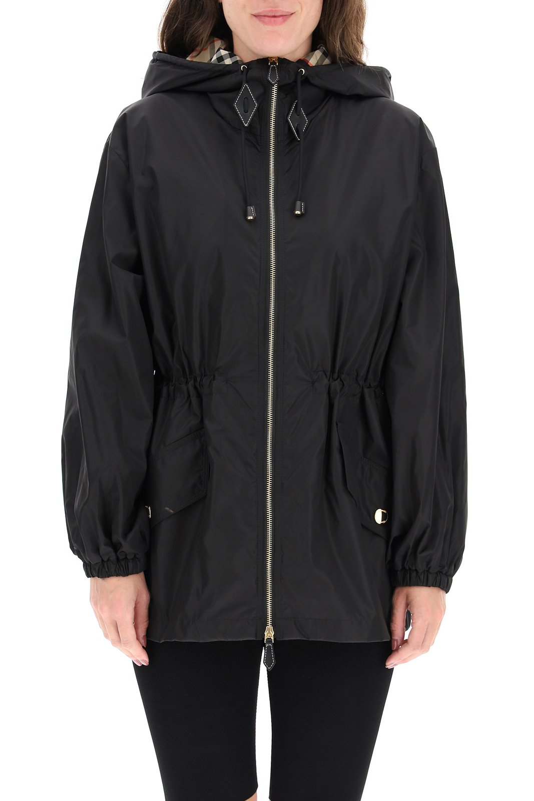 Burberry Lightweight Hooded Zipped Jacket