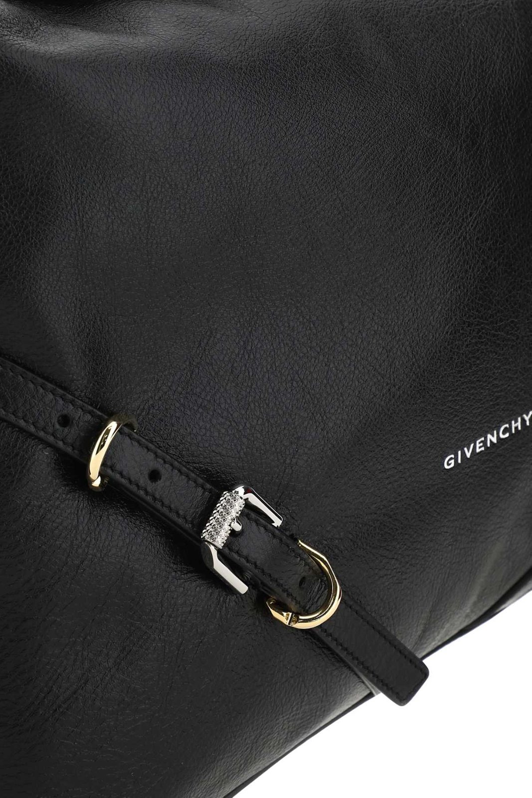 Givenchy Voyou Logo Detailed Medium Shoulder Bag
