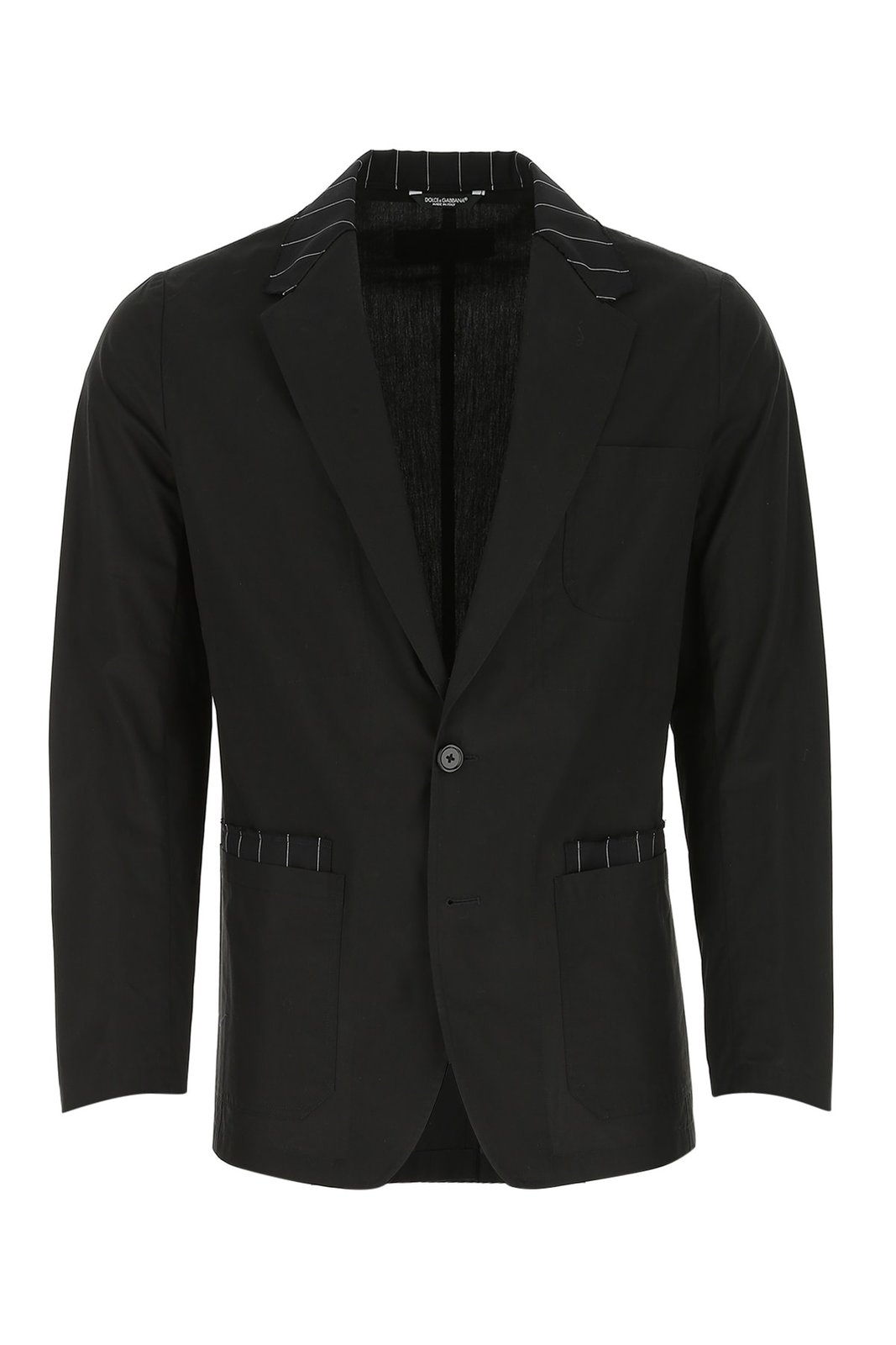 Dolce & Gabbana Pinstripe Detailed Blazer