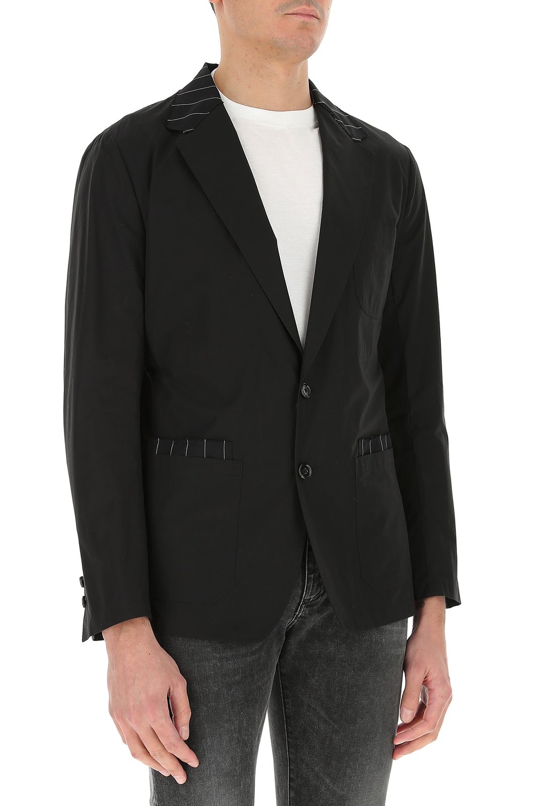 Dolce & Gabbana Pinstripe Detailed Blazer