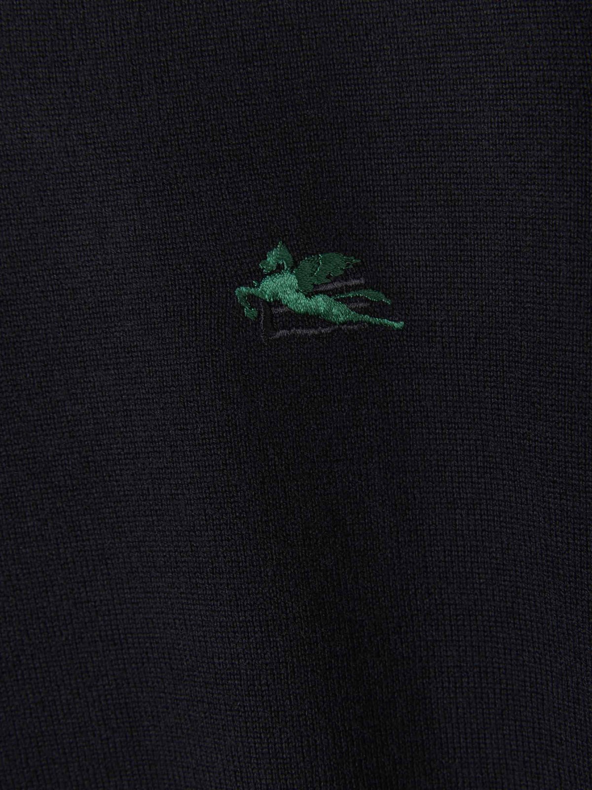 Etro Logo Embroidered Crewneck Sweater