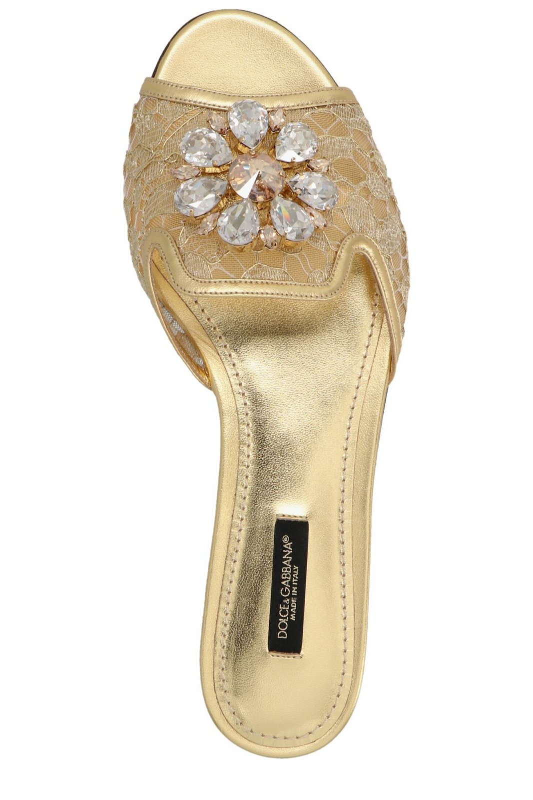 Dolce & Gabbana Embellished Slip-On Sandals 4 Dolce & Gabbana Embellished Slip-On Sandals