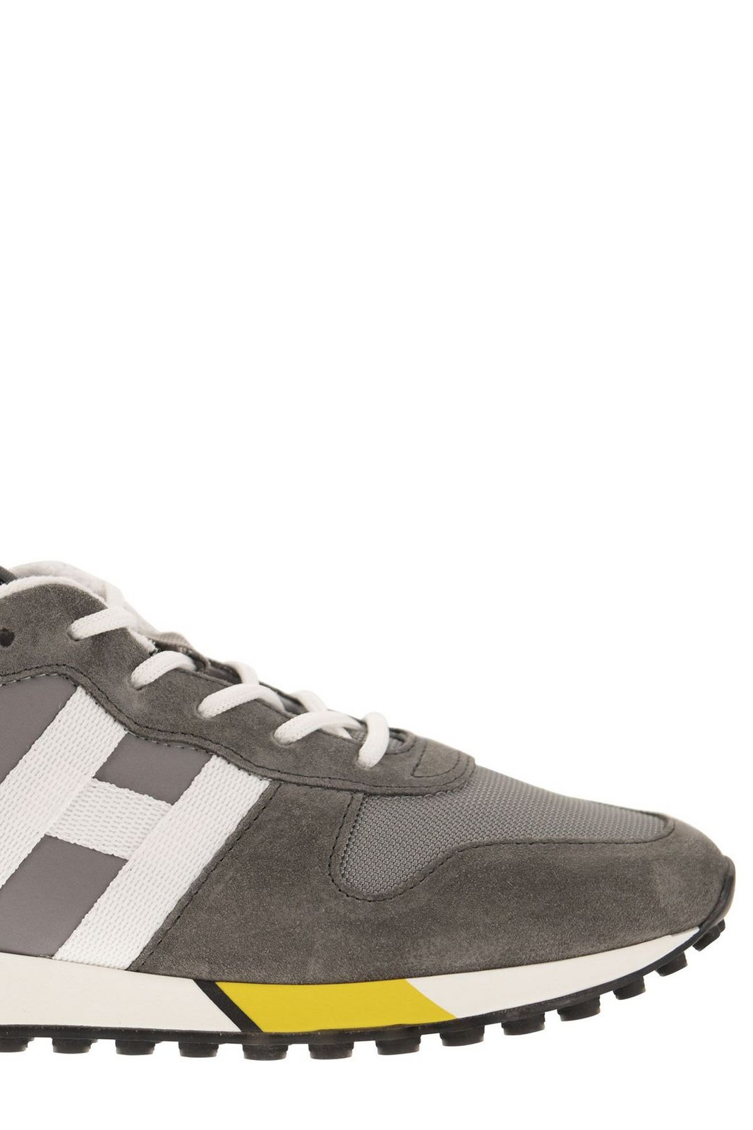 Hogan Panelled Lace-Up Sneakers