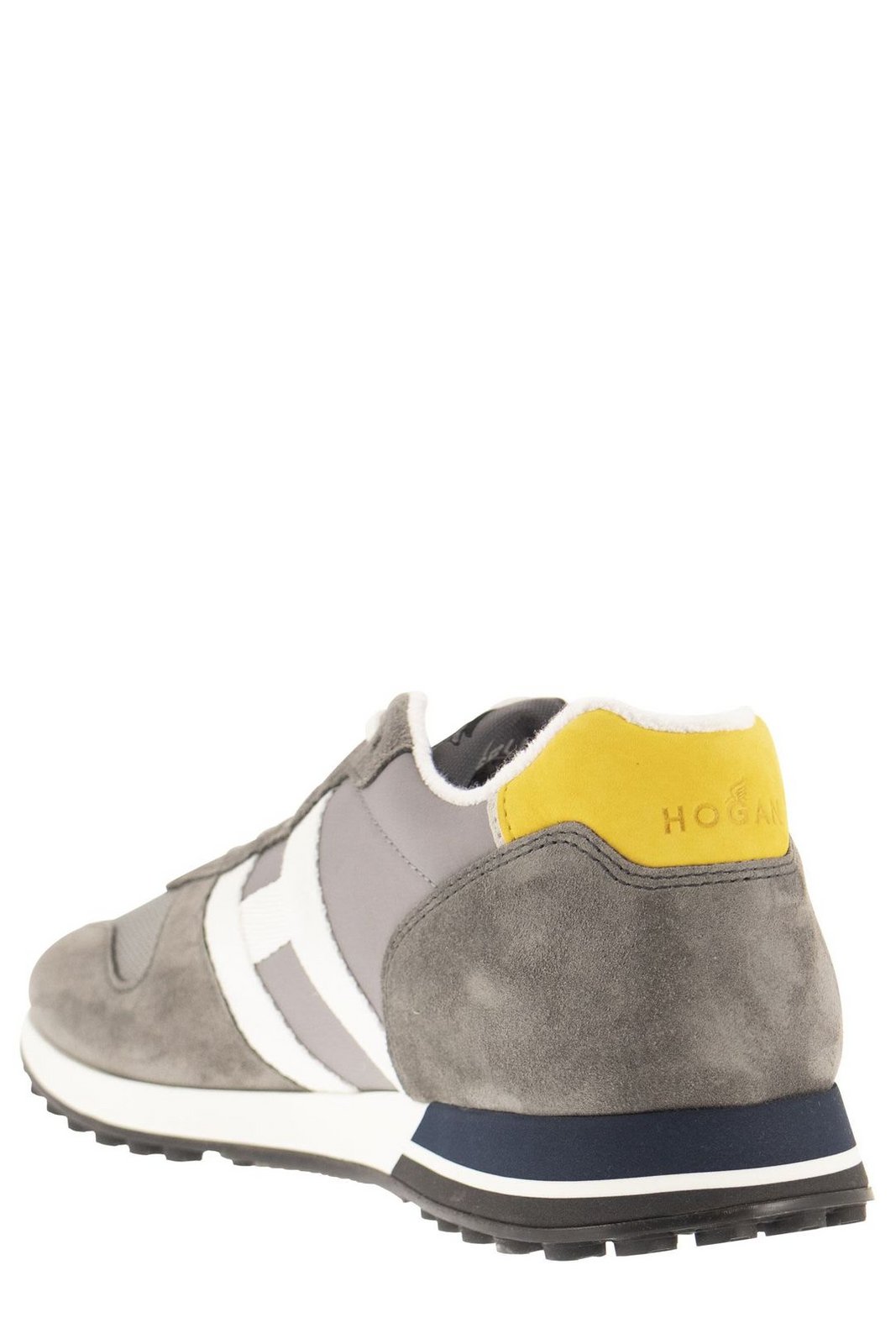 Hogan Panelled Lace-Up Sneakers