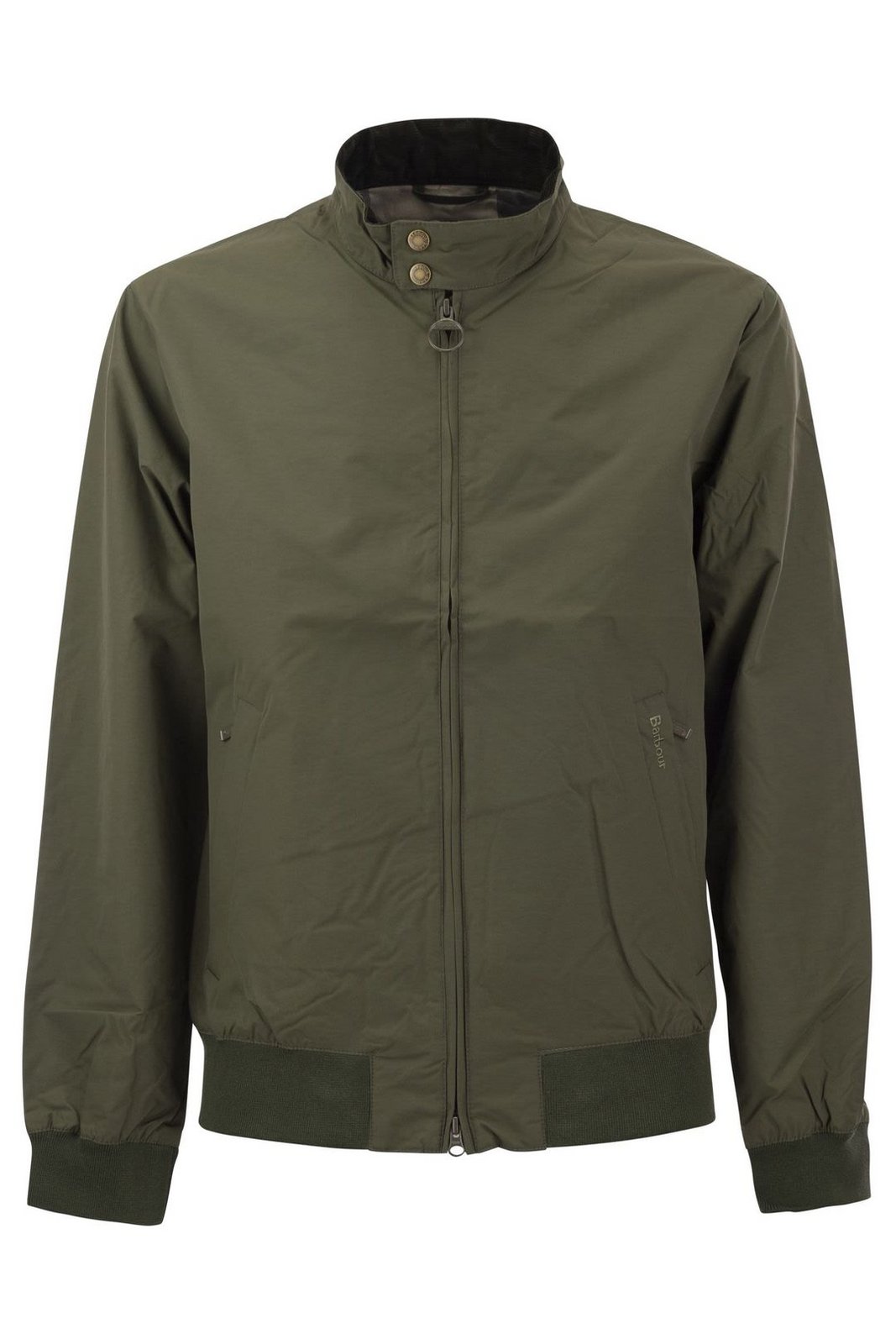 Barbour Zip-Up Bomber Jacket