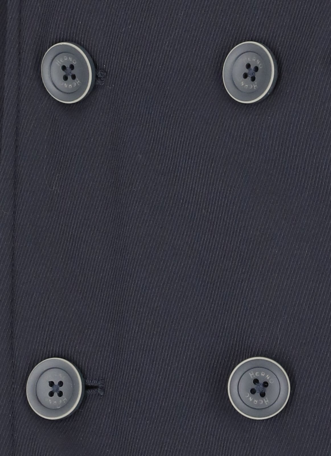 Herno Herno Padded Twill Double-Breasted Coat