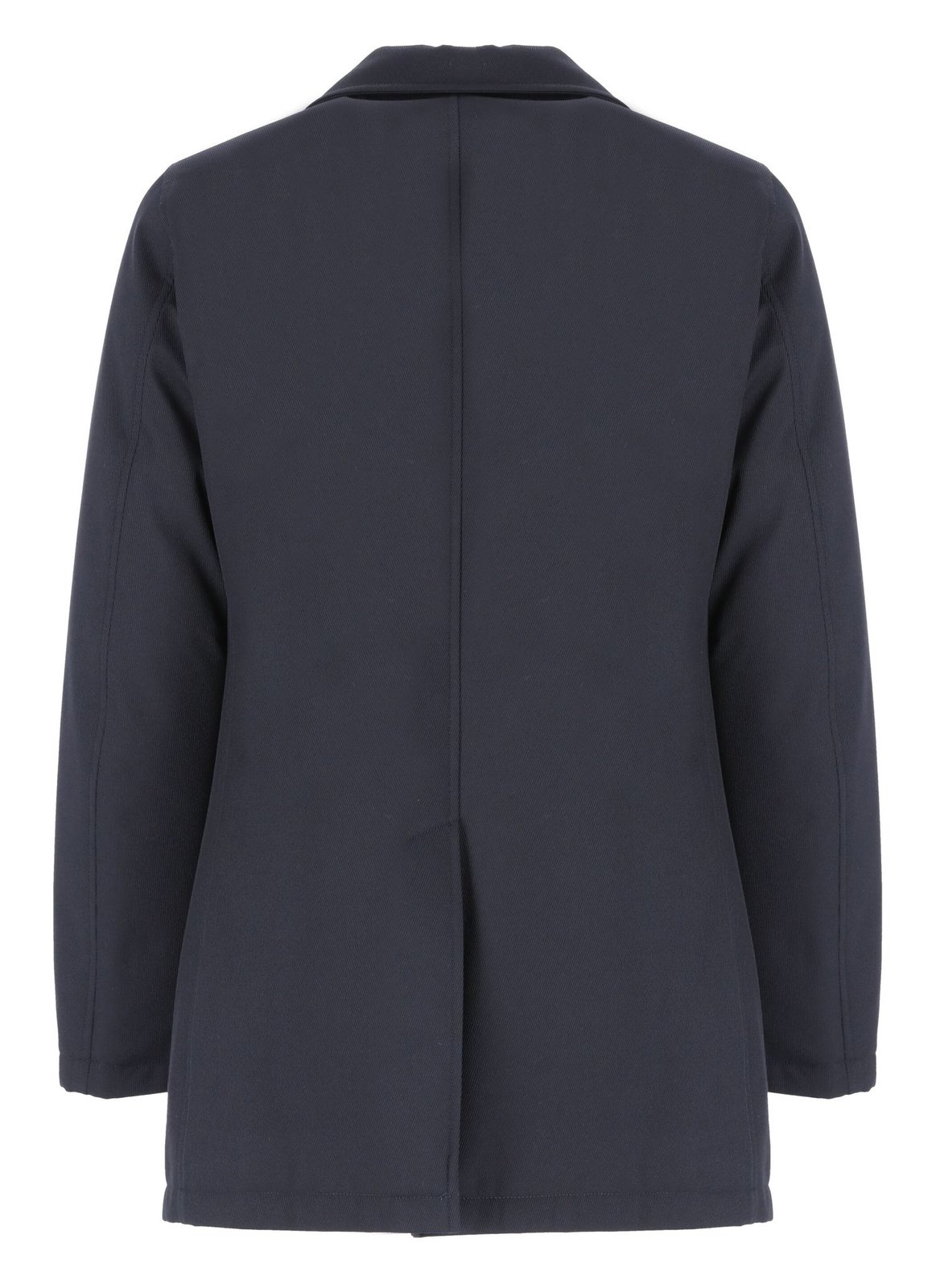 Herno Herno Padded Twill Double-Breasted Coat