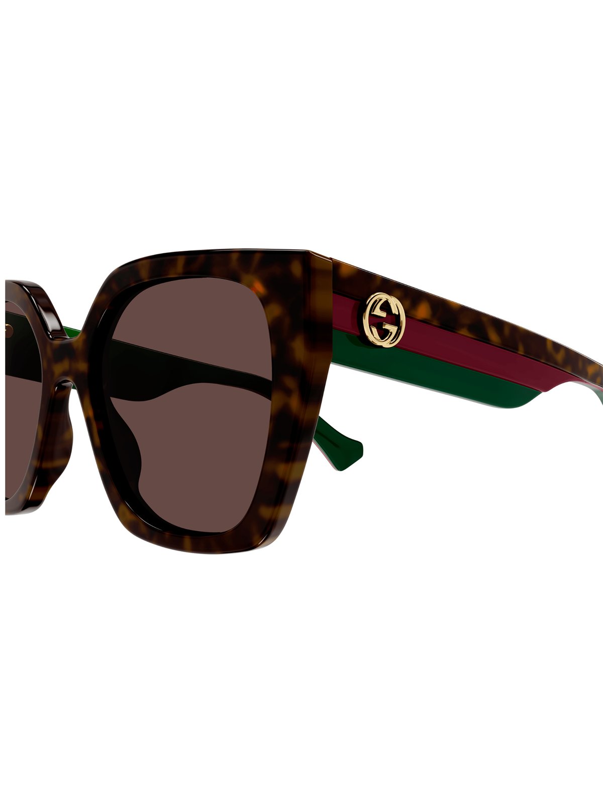 Gucci Eyewear Butterfly Frame Sunglasses
