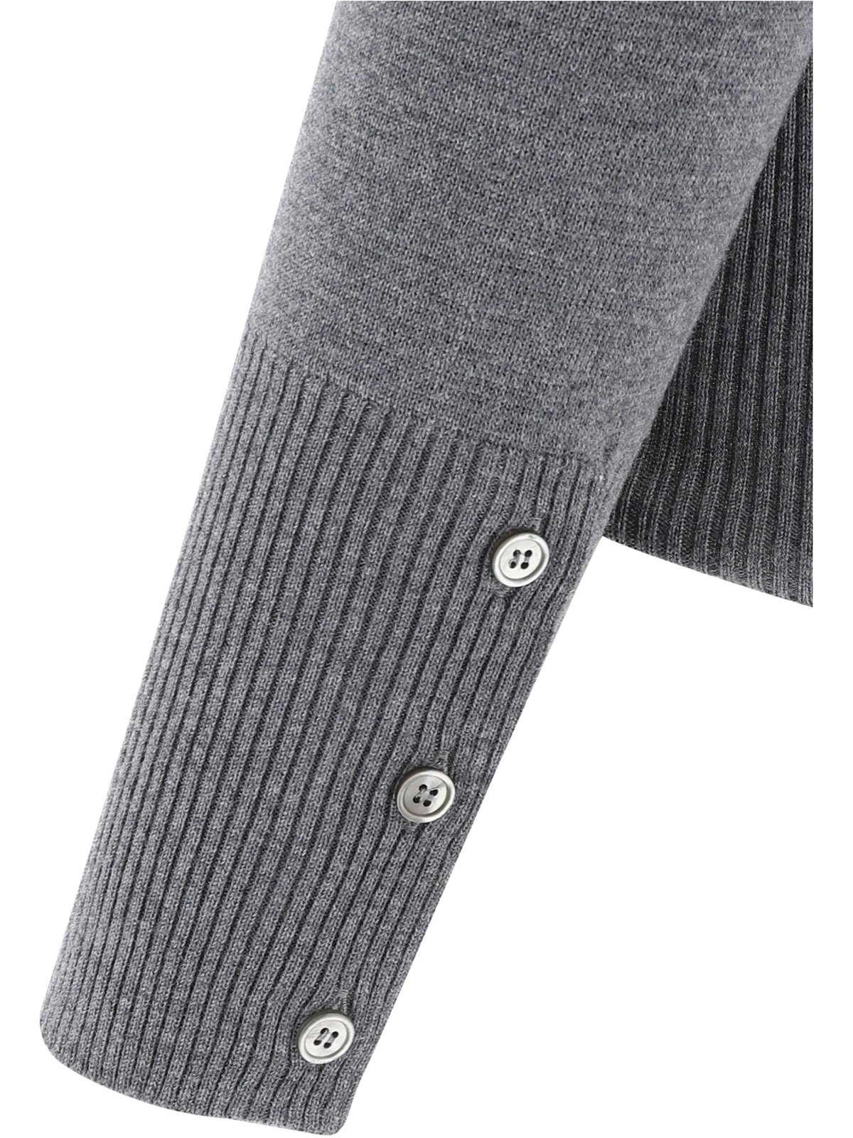 Thom Browne 四條紋 V 領開襟衫