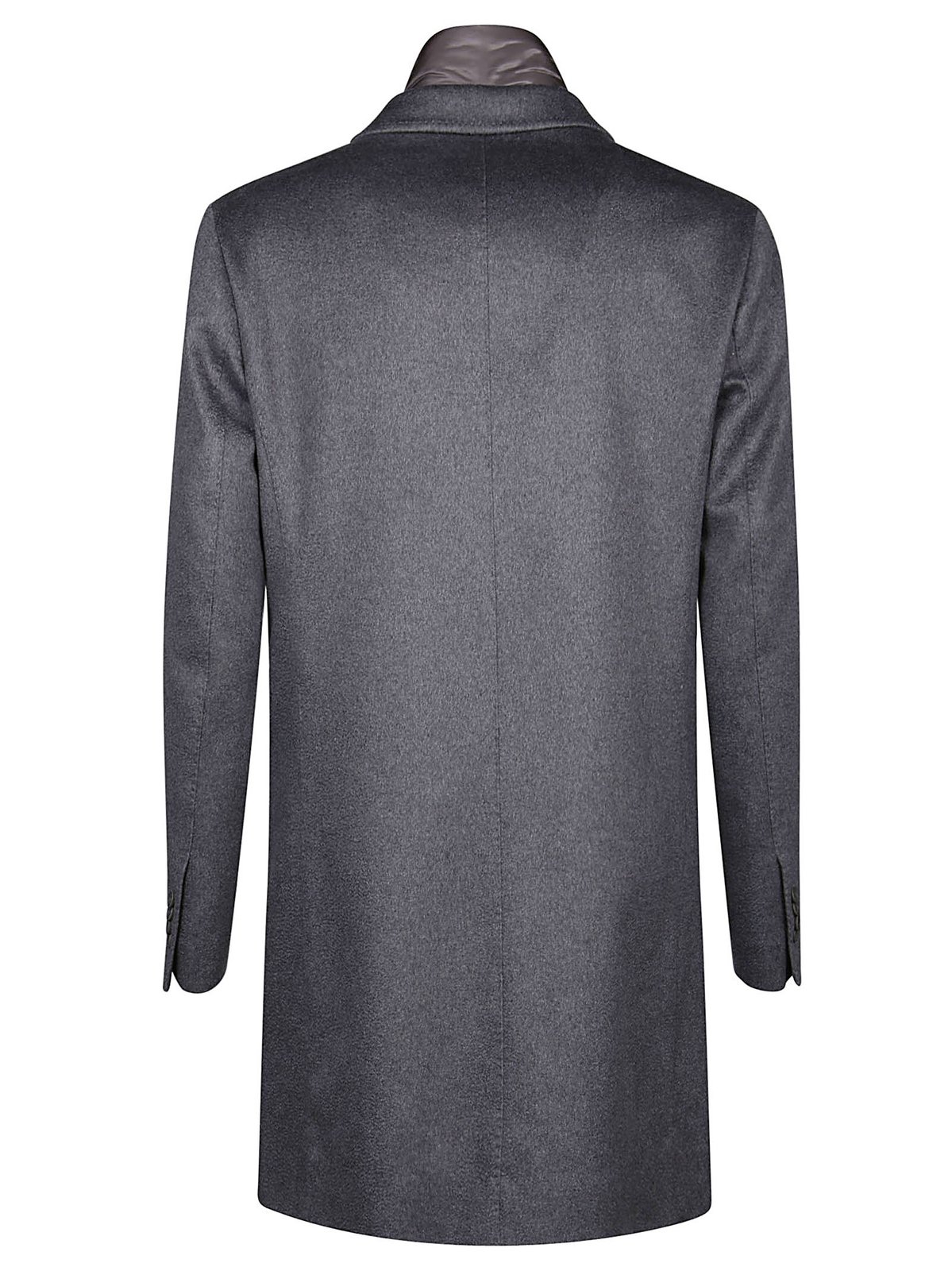 Herno Single-Breasted Layered Coat