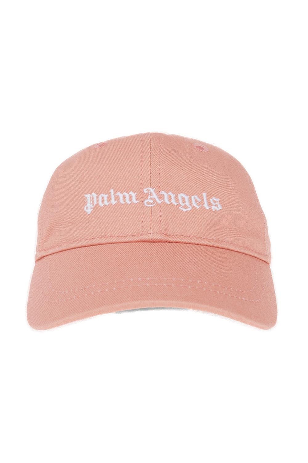 Palm Angels Kids Logo Embroidered Baseball Cap