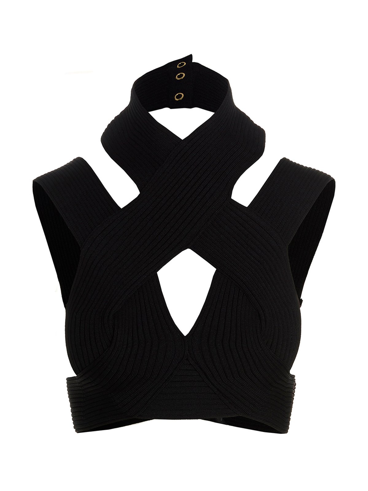 Balmain Halterneck Knitted Top