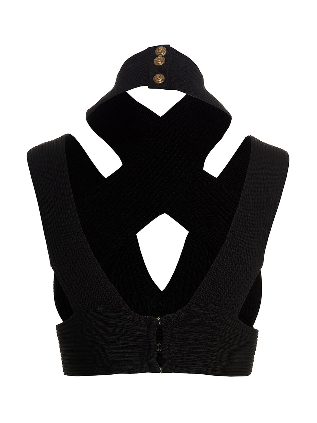 Balmain Halterneck Knitted Top