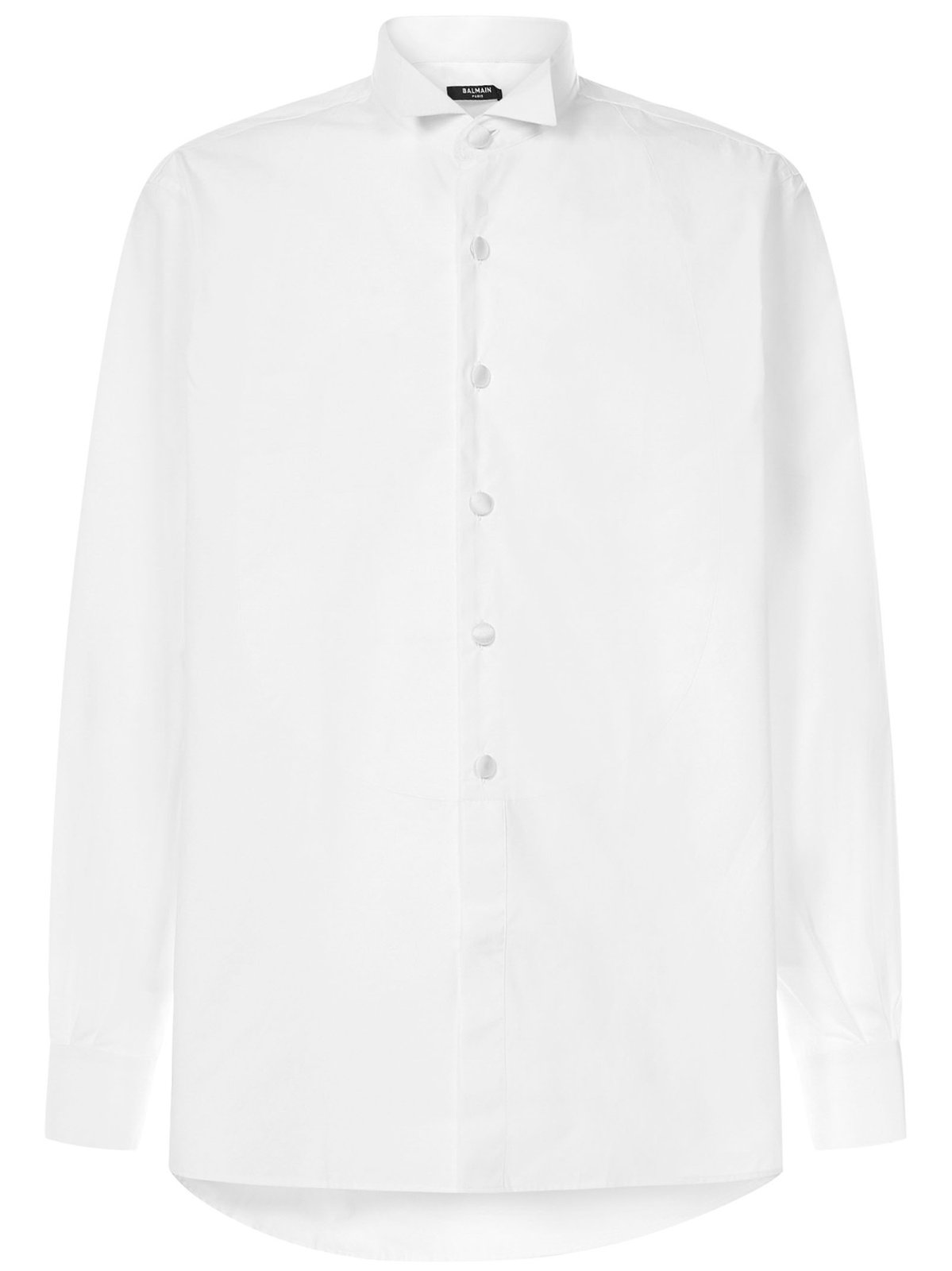 Balmain Collared Long-Sleeve Shirt
