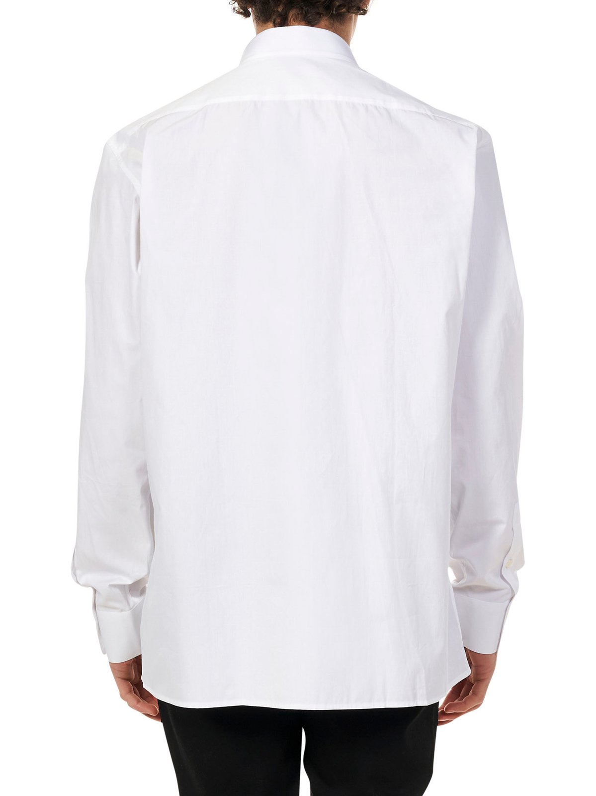 Balmain Collared Long-Sleeve Shirt