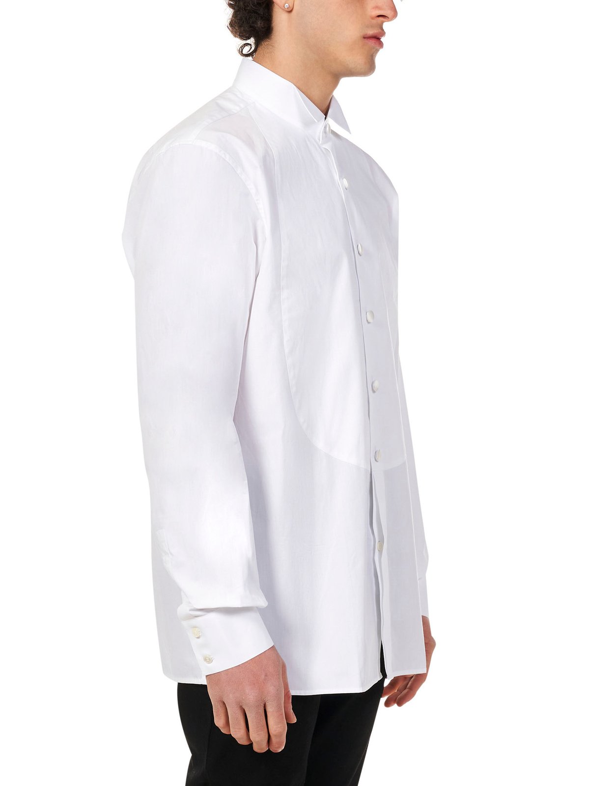 Balmain Collared Long-Sleeve Shirt
