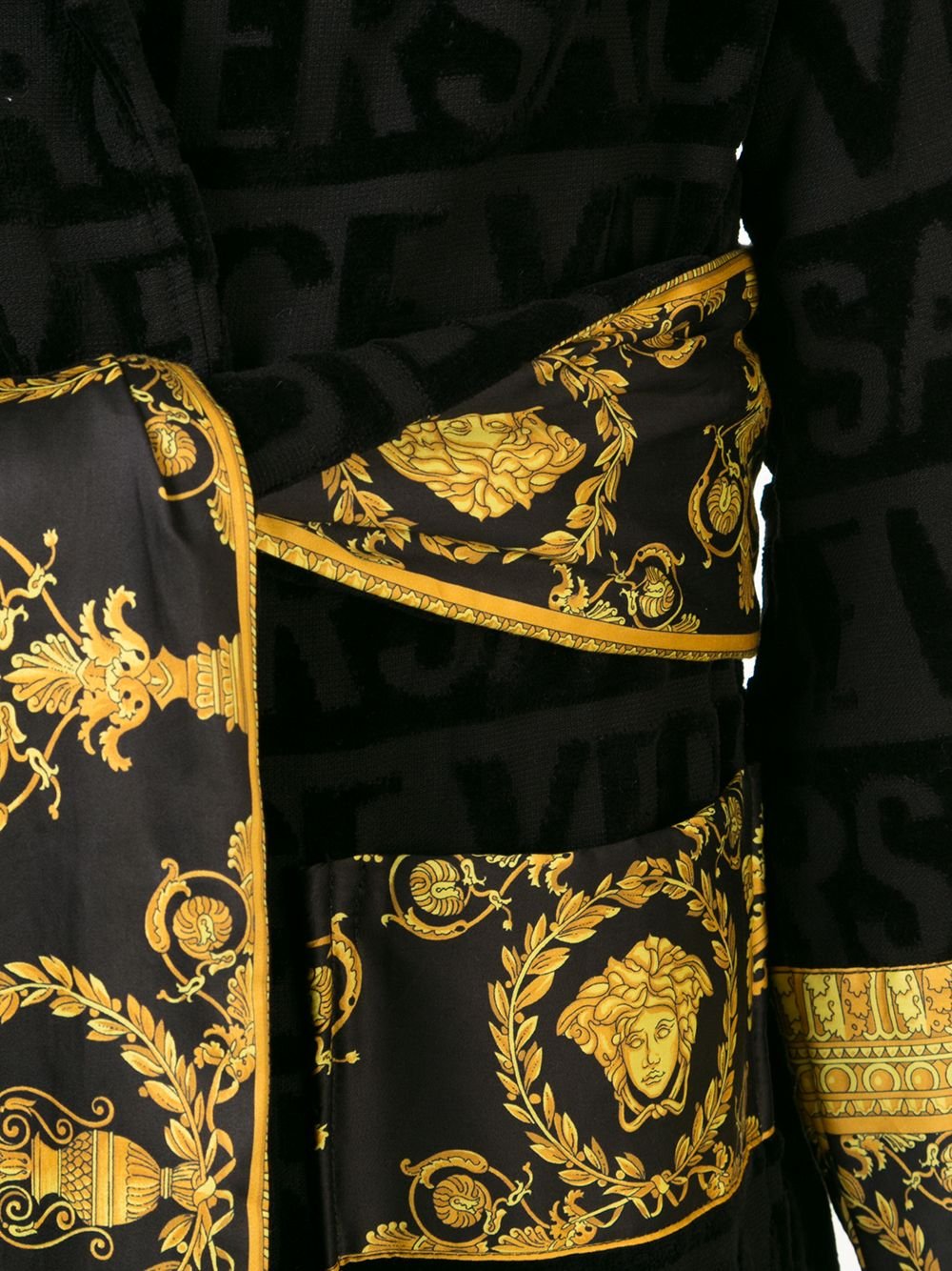 Versace I Love Baroque 束帶浴袍