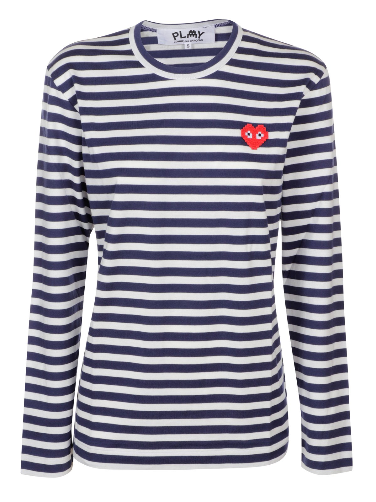 Comme des Garçons Play 條紋長袖 T 卹