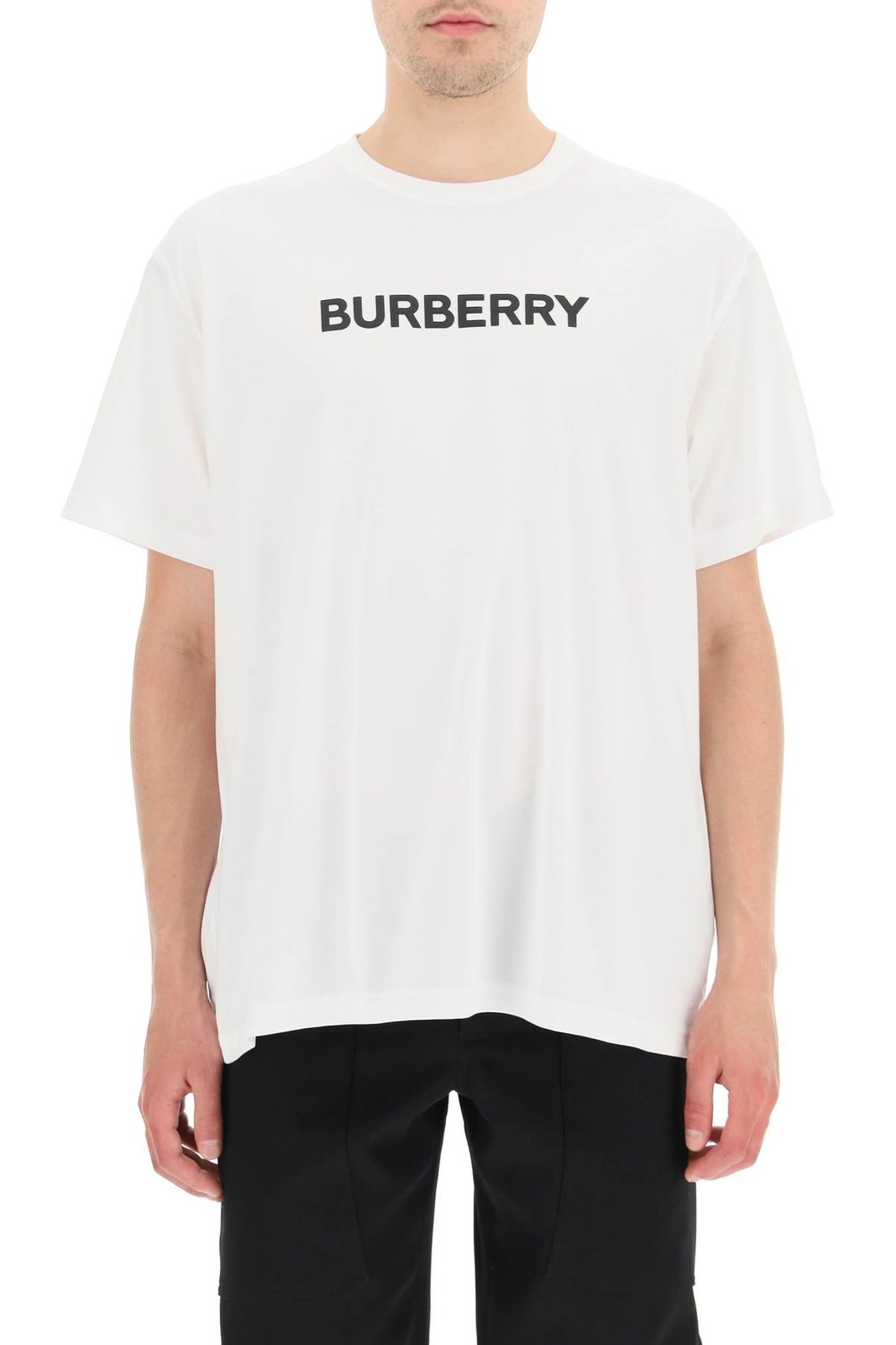 Burberry 標誌印花圓領 T 卹