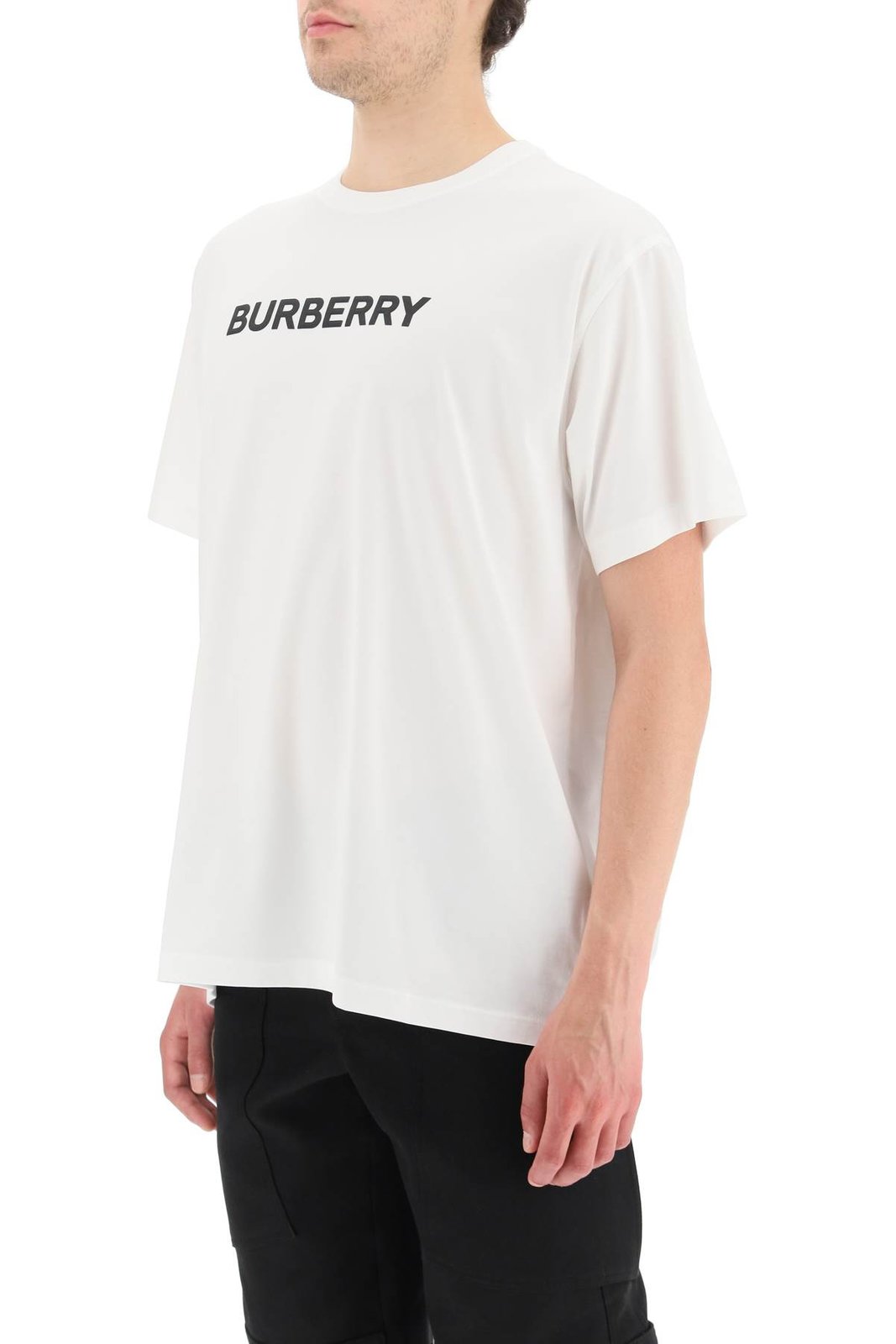 Burberry 標誌印花圓領 T 卹