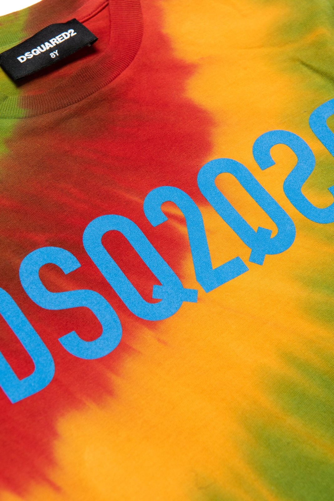 Dsquared2 Kids Tie-Dyed Crewneck T-Shirt