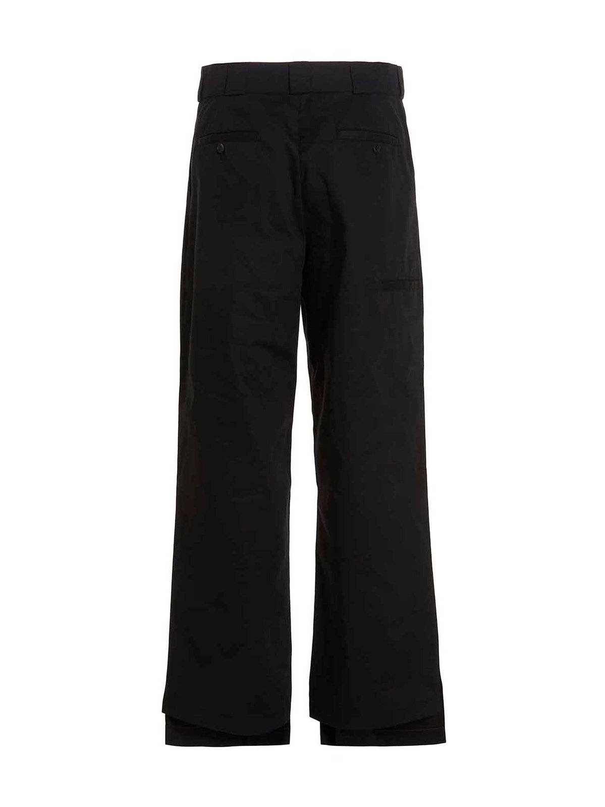 Palm Angels Logo Detailed Straight-Leg Trousers