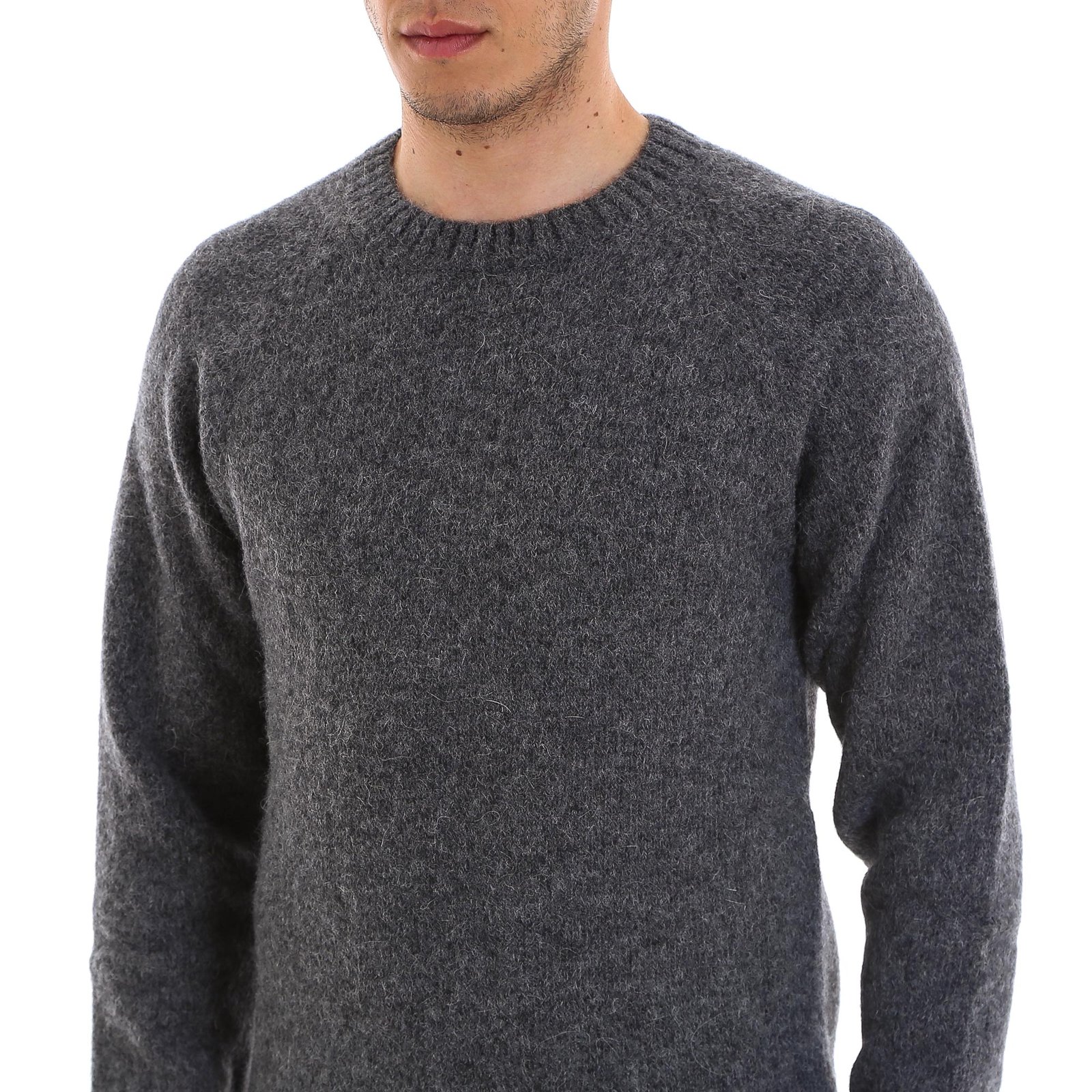 AMI 圓領針織套衫