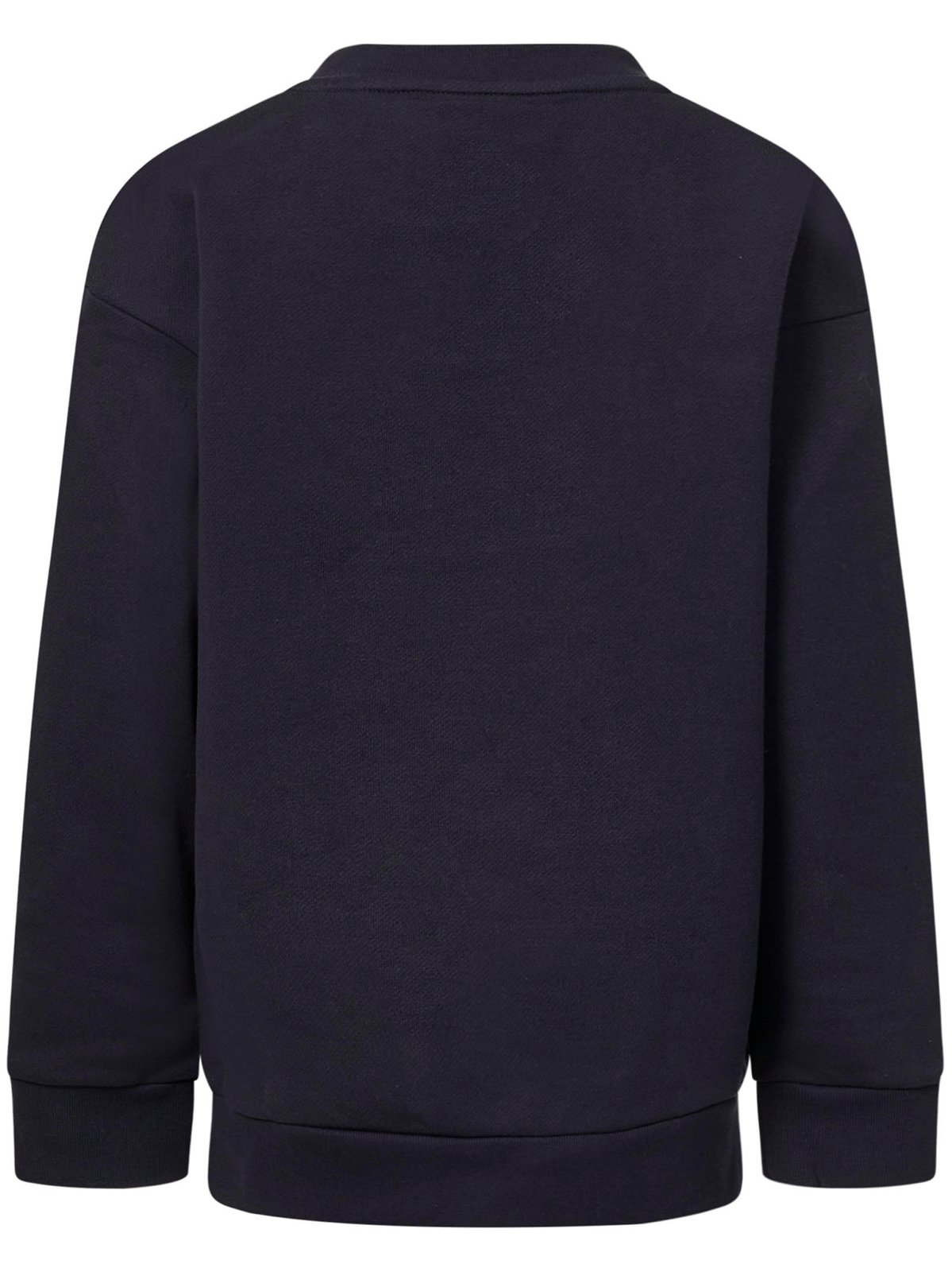 フェンディ キッズ ロゴ エンブロイダリー クルーネック スウェットシャツ