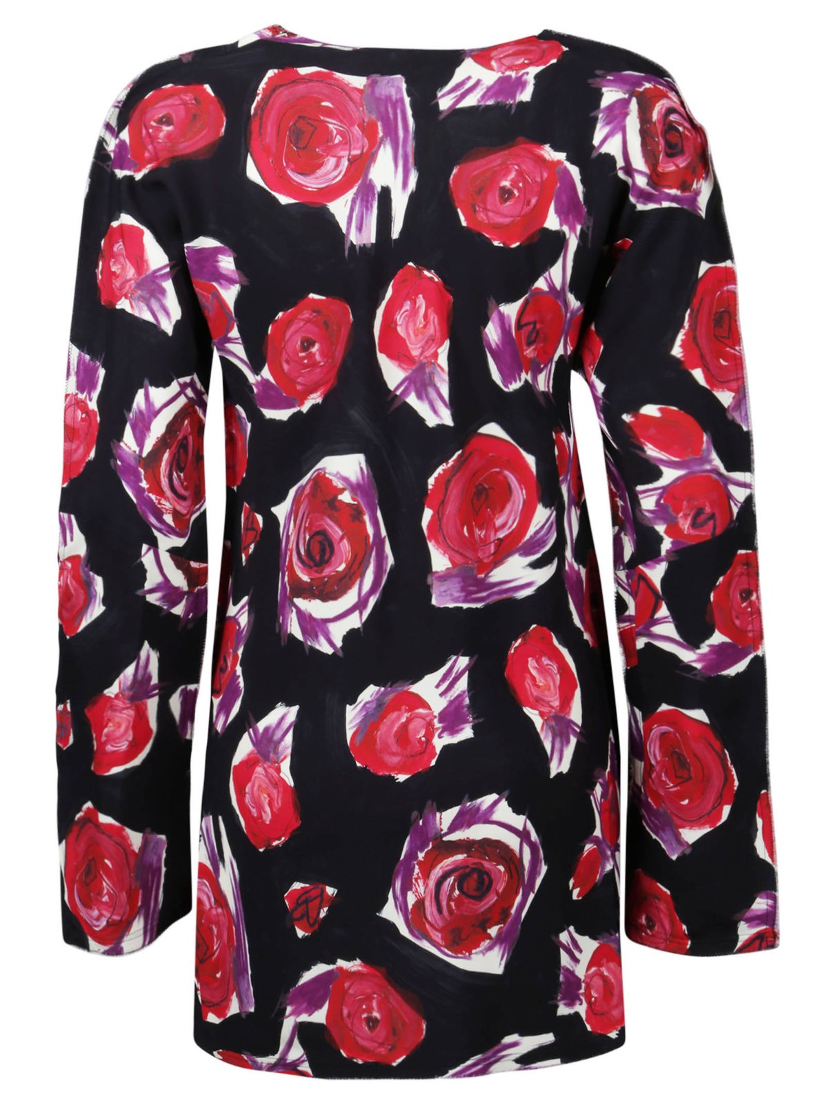 Marni Rose Printed Cady Long Shirt