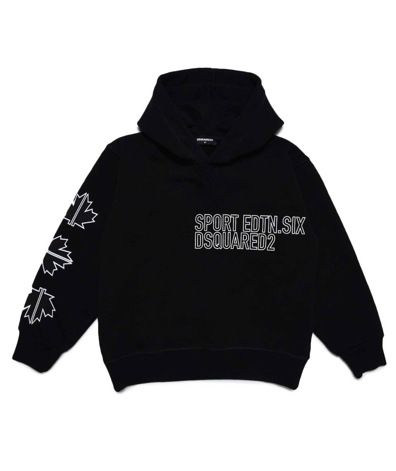 Dsquared2 Kids Logo Printed Long-Sleeved Hoodie