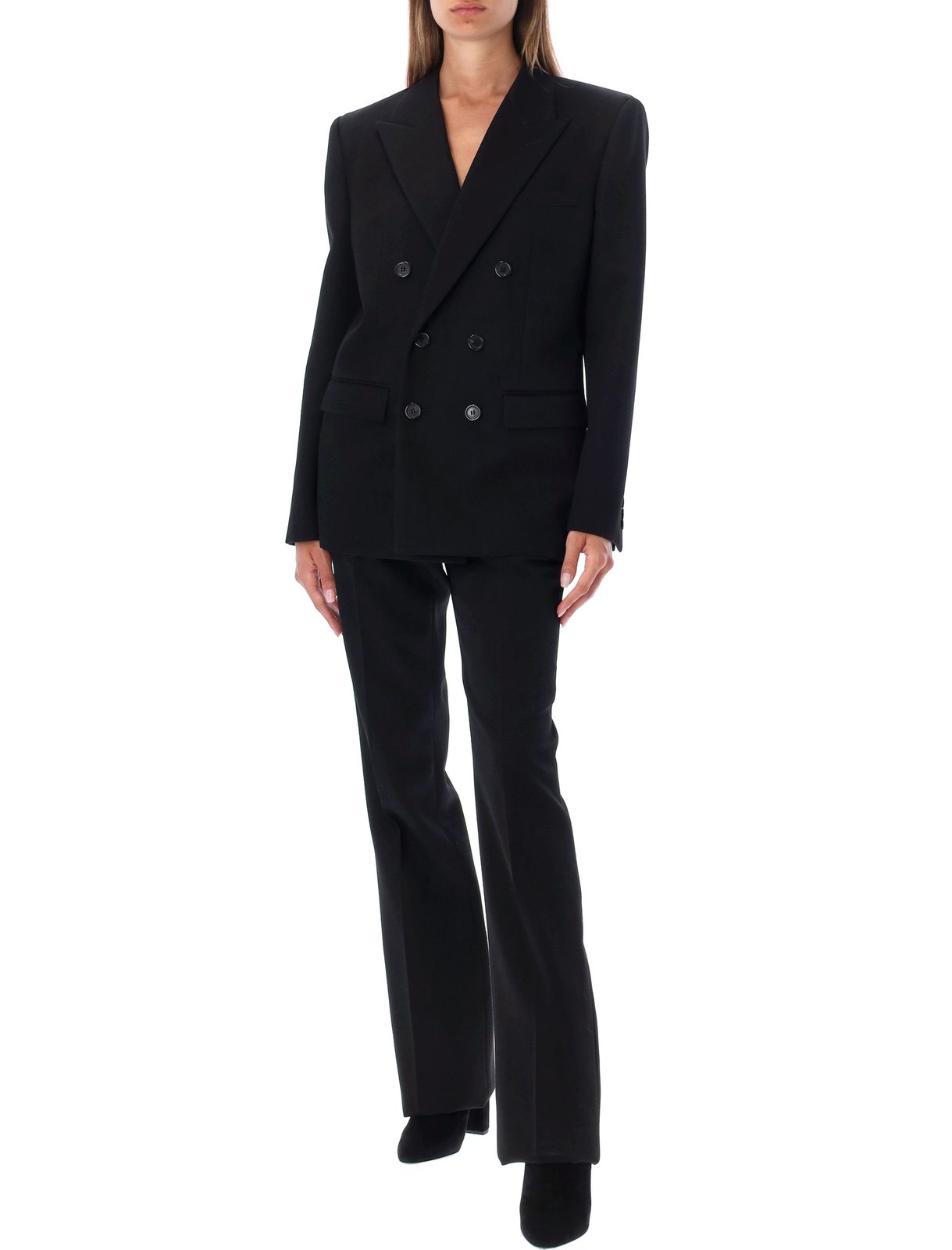 Saint Laurent 高腰直筒褲