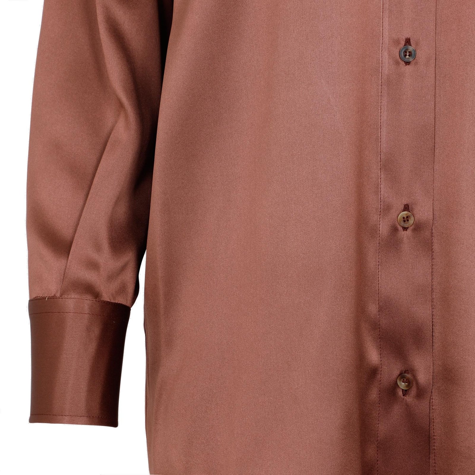 Brunello Cucinelli Button-Up Oversized-Fit Shirt
