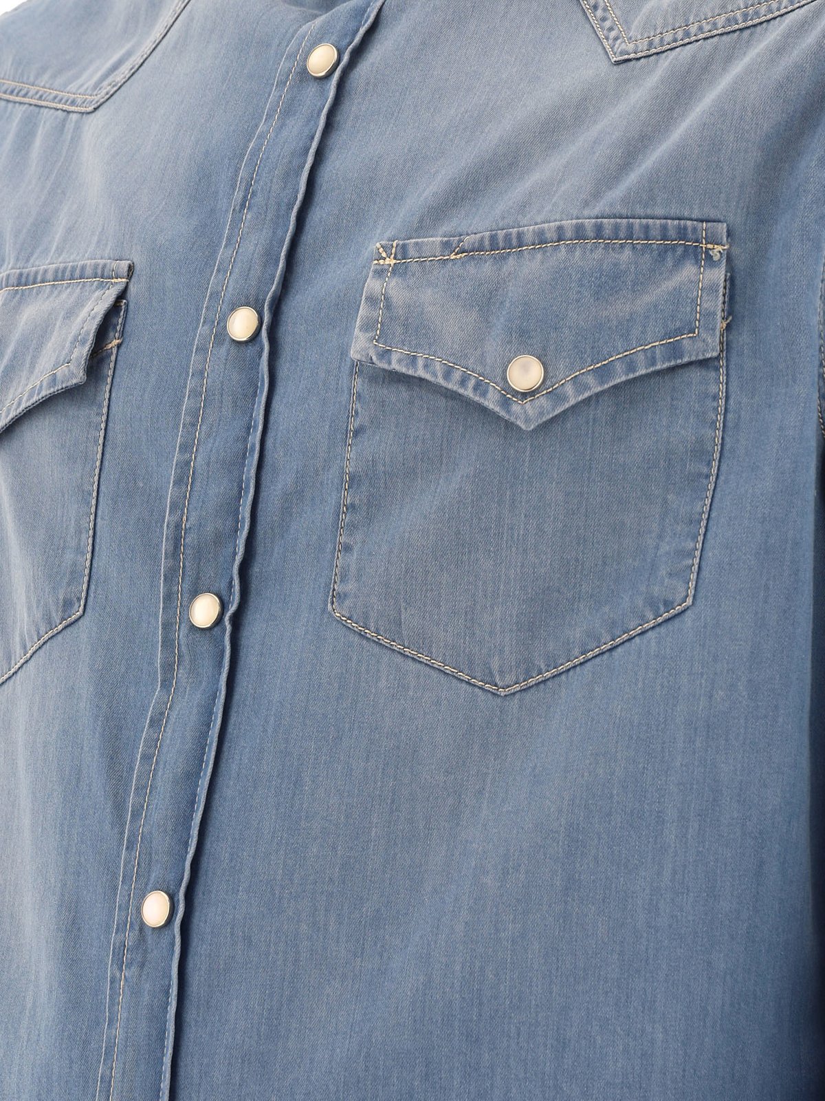 Brunello Cucinelli 長袖デニムシャツ