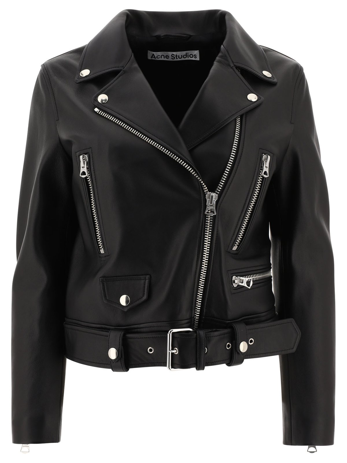 Acne Studios Zipped Biker Jacket