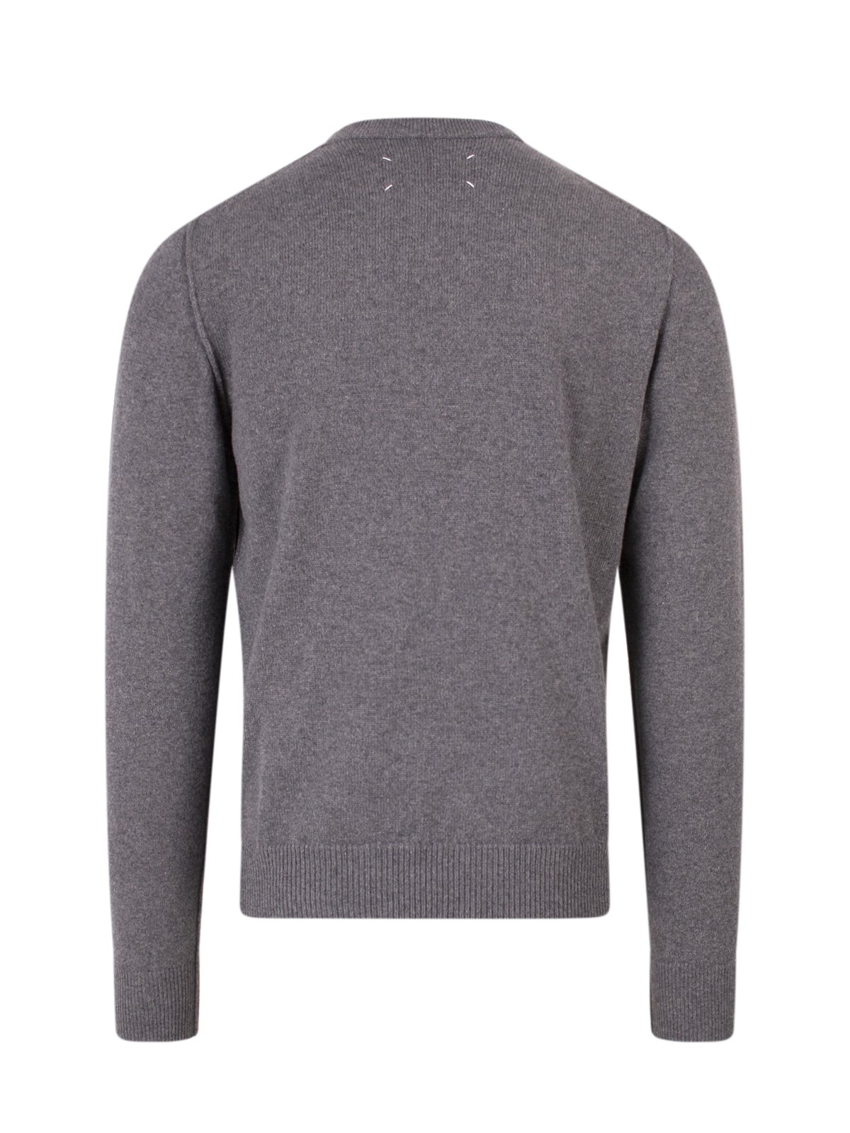 Maison Margiela Signature Four-Stitch Crewneck Jumper