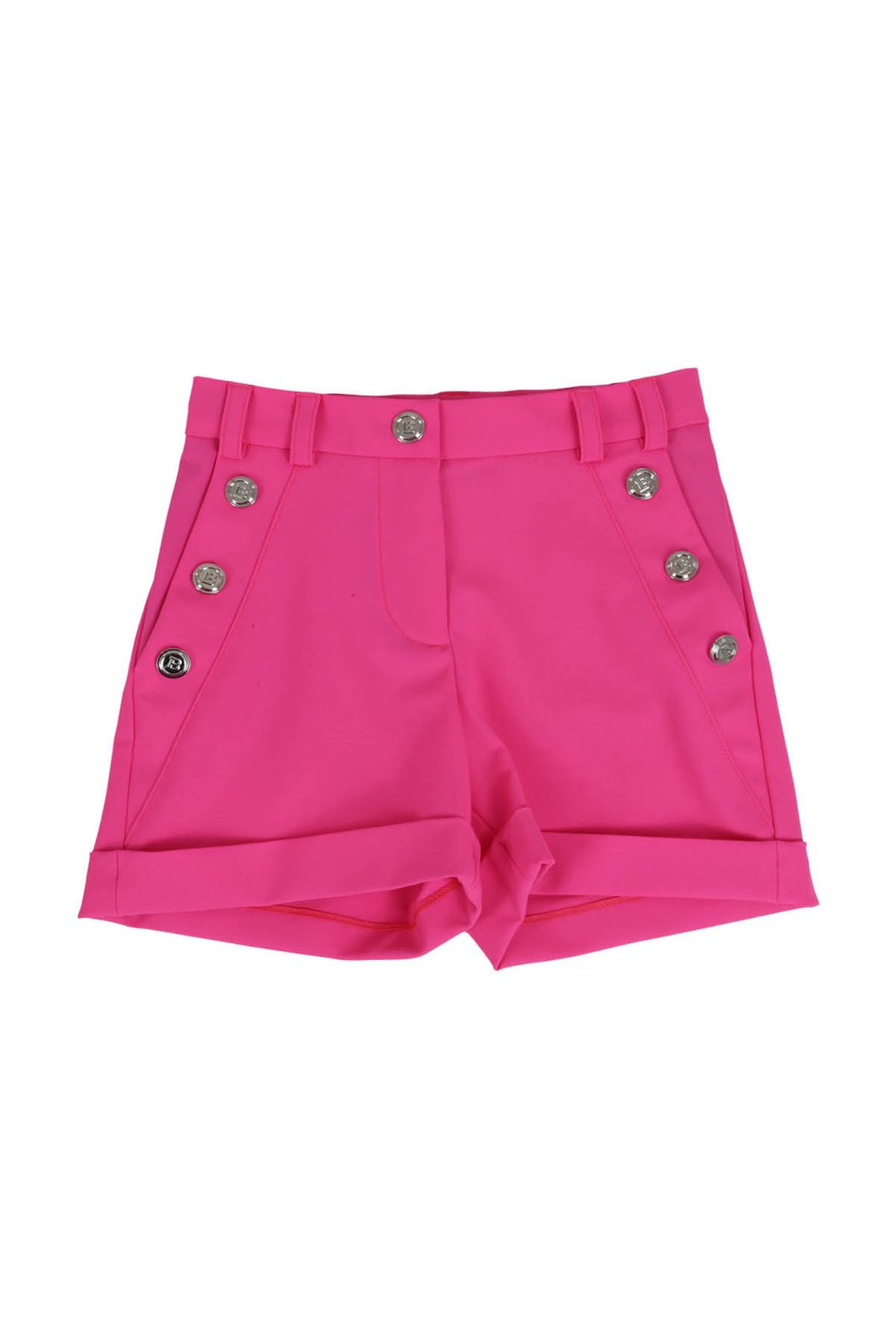 Balmain Kids Buttoned Detailed Tailored Shorts