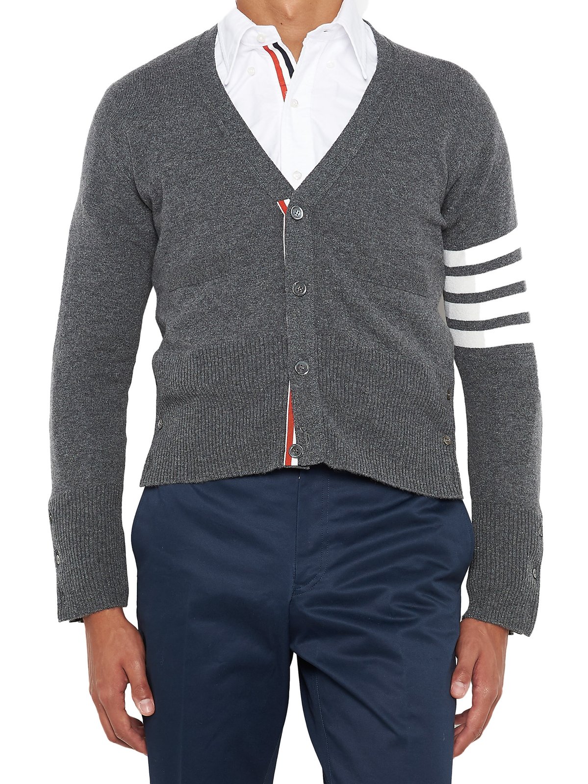 Thom Browne 四條紋開襟衫